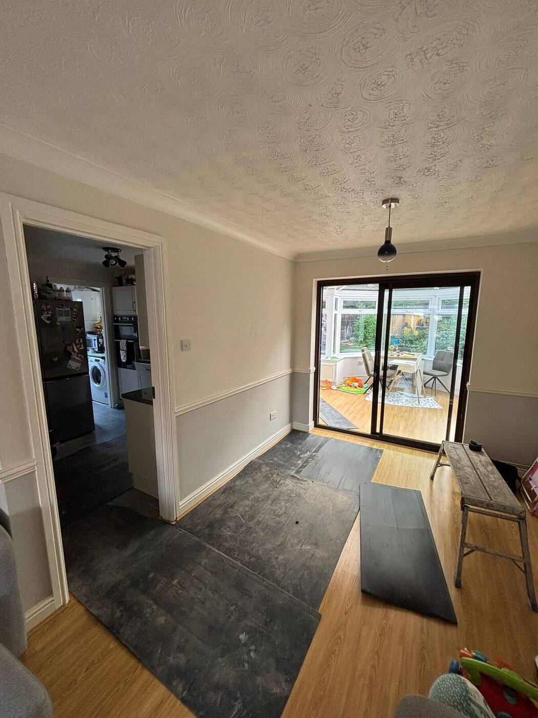 Updated room layout following alteration work