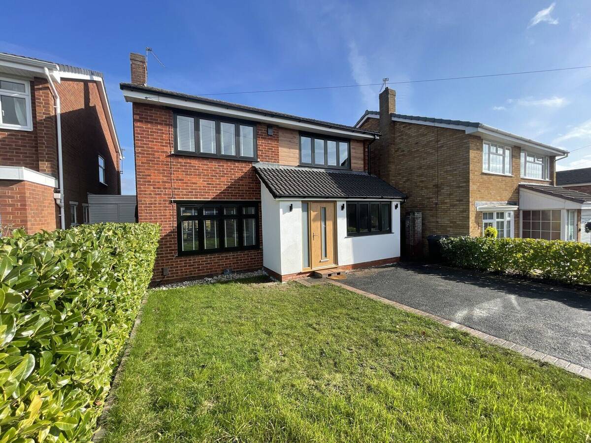 Finished garage conversion exterior
